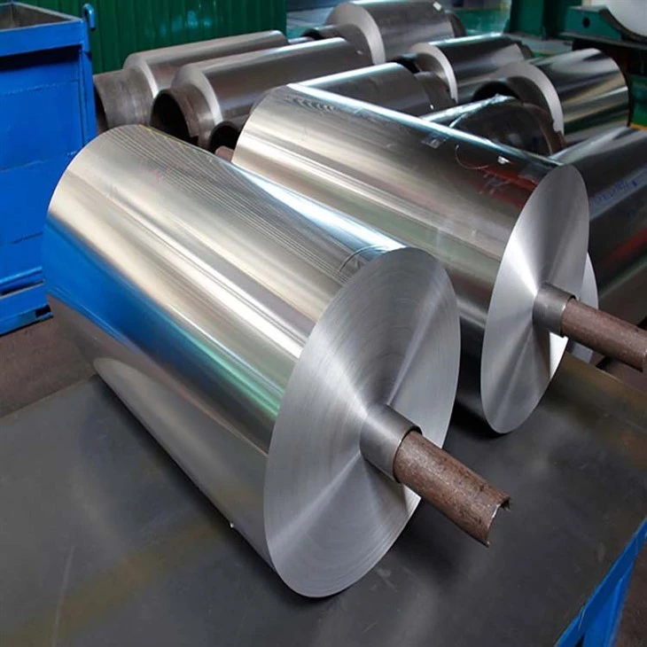 Jumbo Aluminum Foil Roll Silver Color